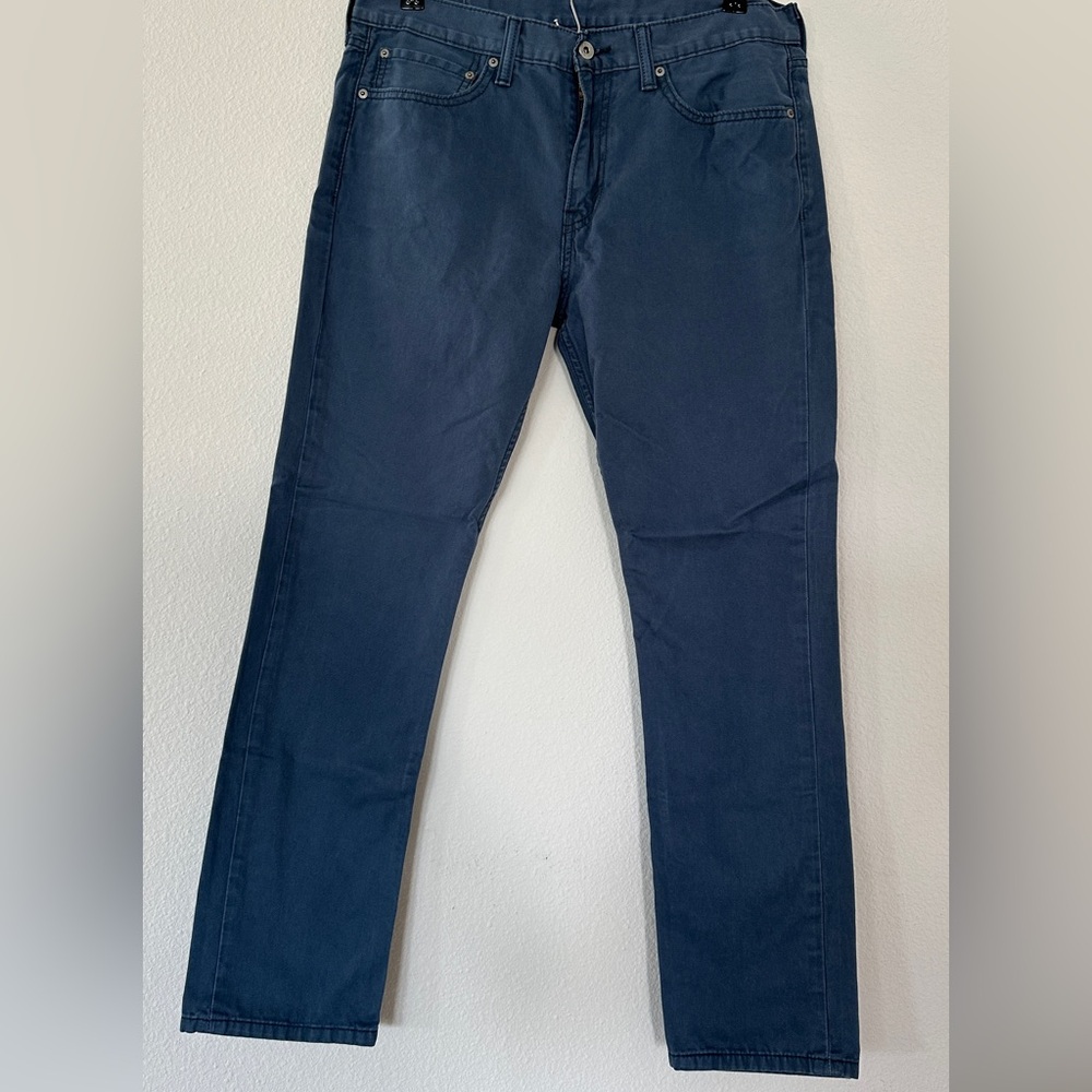 Levi's Dark Blue Straight Jeans
